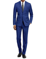 Mens Slim Fit Suit Cobalt Blue - Men's Tuxedo USA