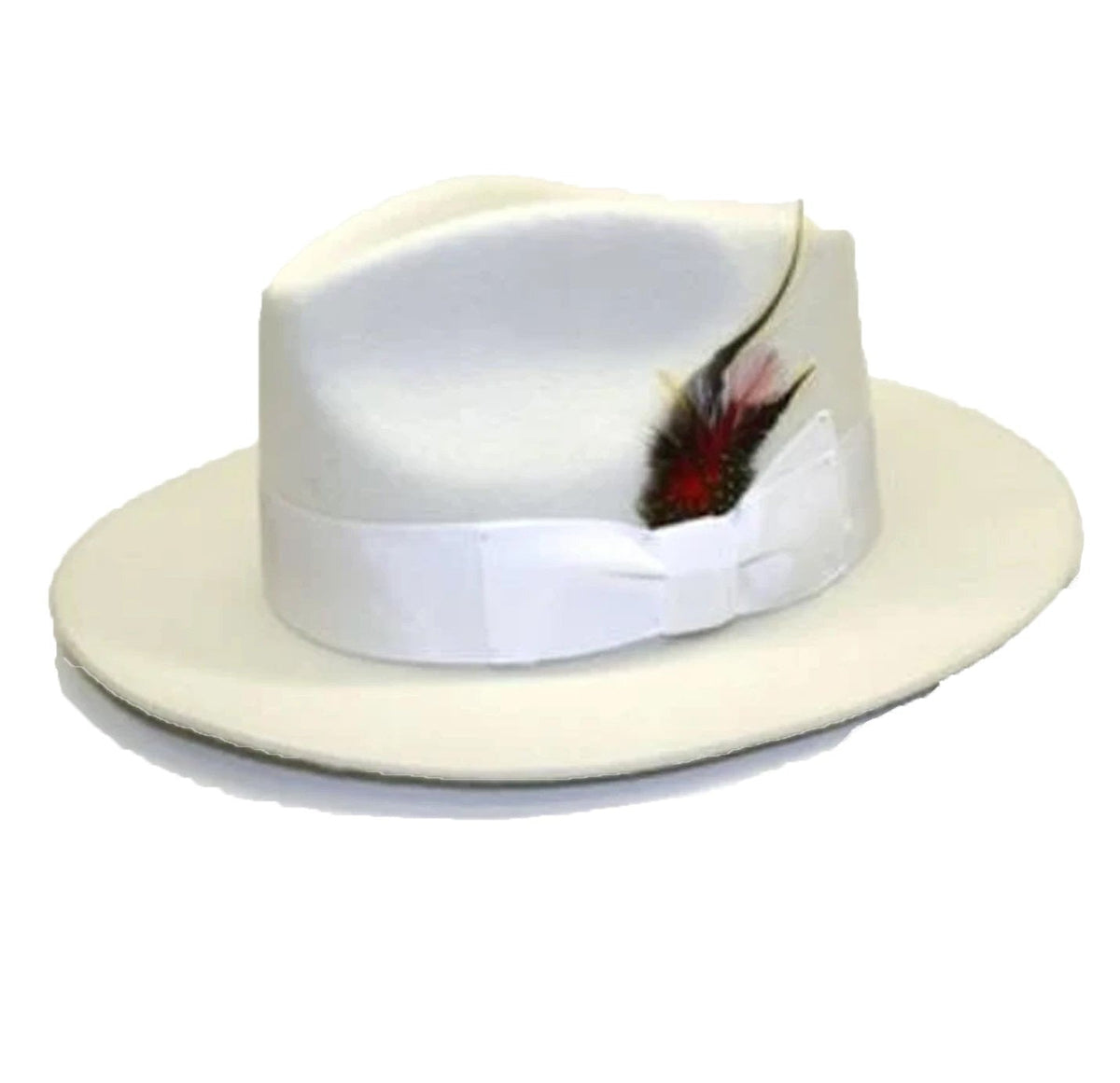 Untouchable Fedora Off White - Men's Tuxedo USA