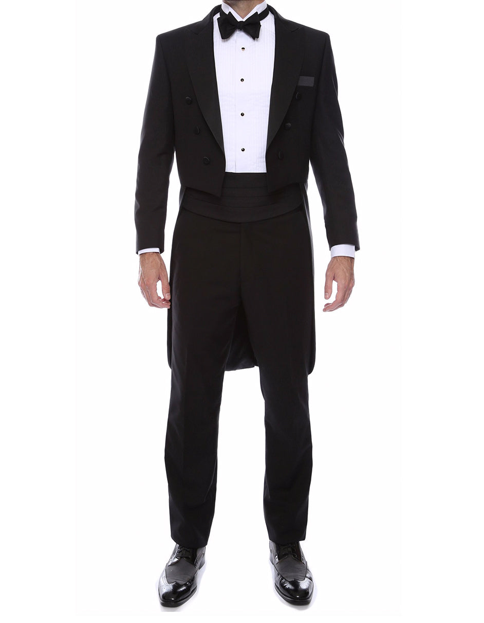 Mens Modern Tail Tuxedo in Black - Men's Tuxedo USA