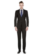 Mens Skinny Slim Suit Black - Men's Tuxedo USA