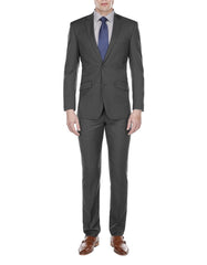 Mens Slim Modern Suit Grey - Men's Tuxedo USA