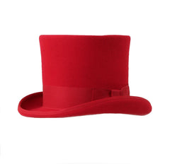 Mens Dress Tophat in Red - Men's Tuxedo USA