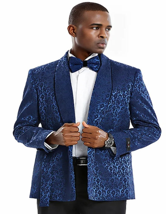 Double Breasted Tuxedo Jacket - Double Breasted One Button Dinner Jacket