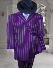 Purple Zoot Suit - 1920s Suit - Gangster Long Suit