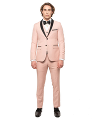 Blush Color Suit For Men - Mauve Suit - Wedding Suit - Men's Tuxedo USA