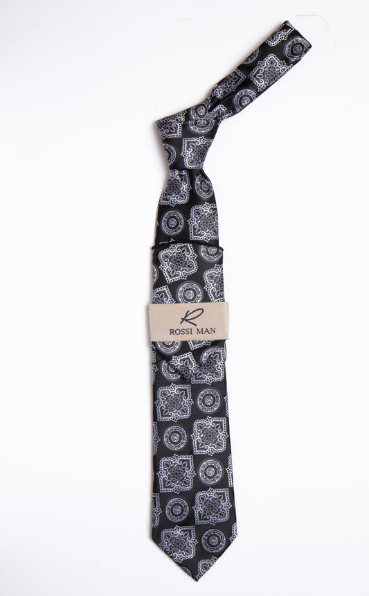 Rossi Man Tie and Pocket Round RMR452-5