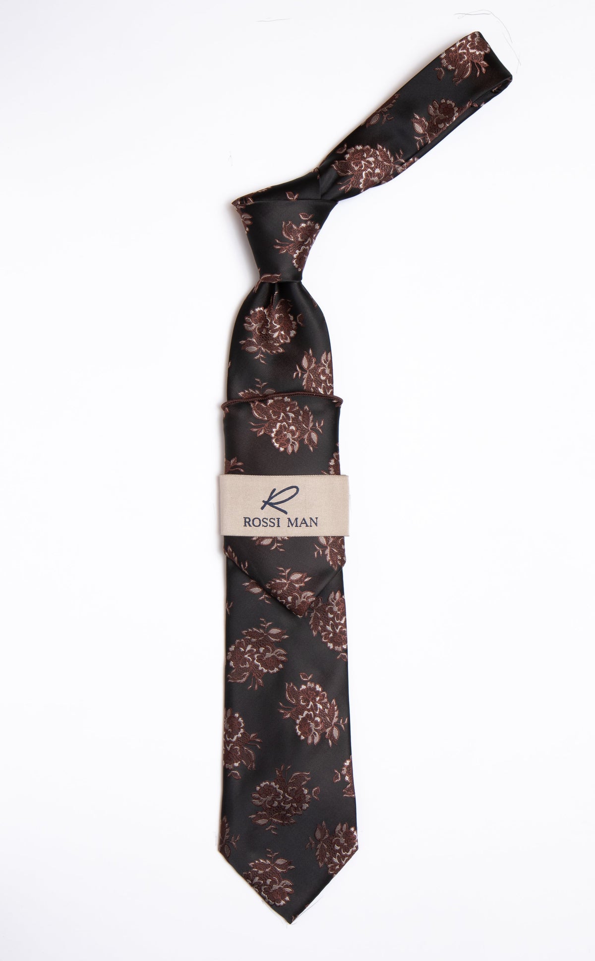 Rossi Man Tie and Pocket Round RMR453-1