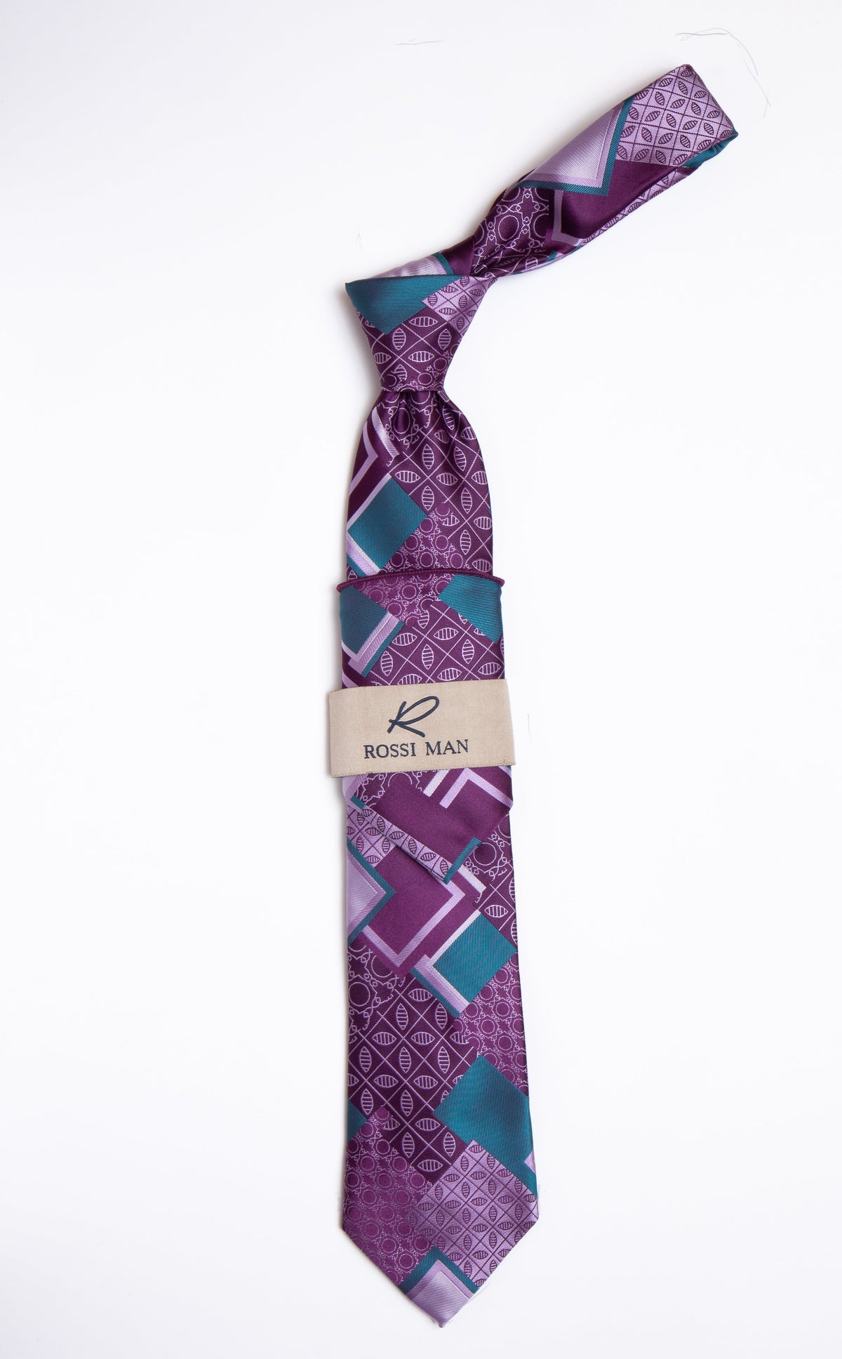 Rossi Man Tie and Pocket Round RMR460-4