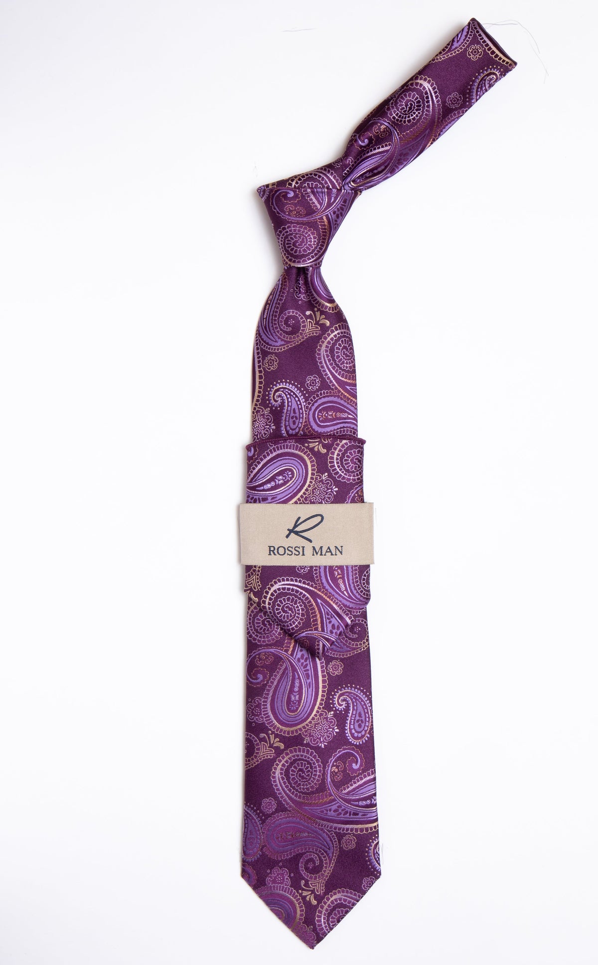 Rossi Man Tie and Pocket Round RMR461-2