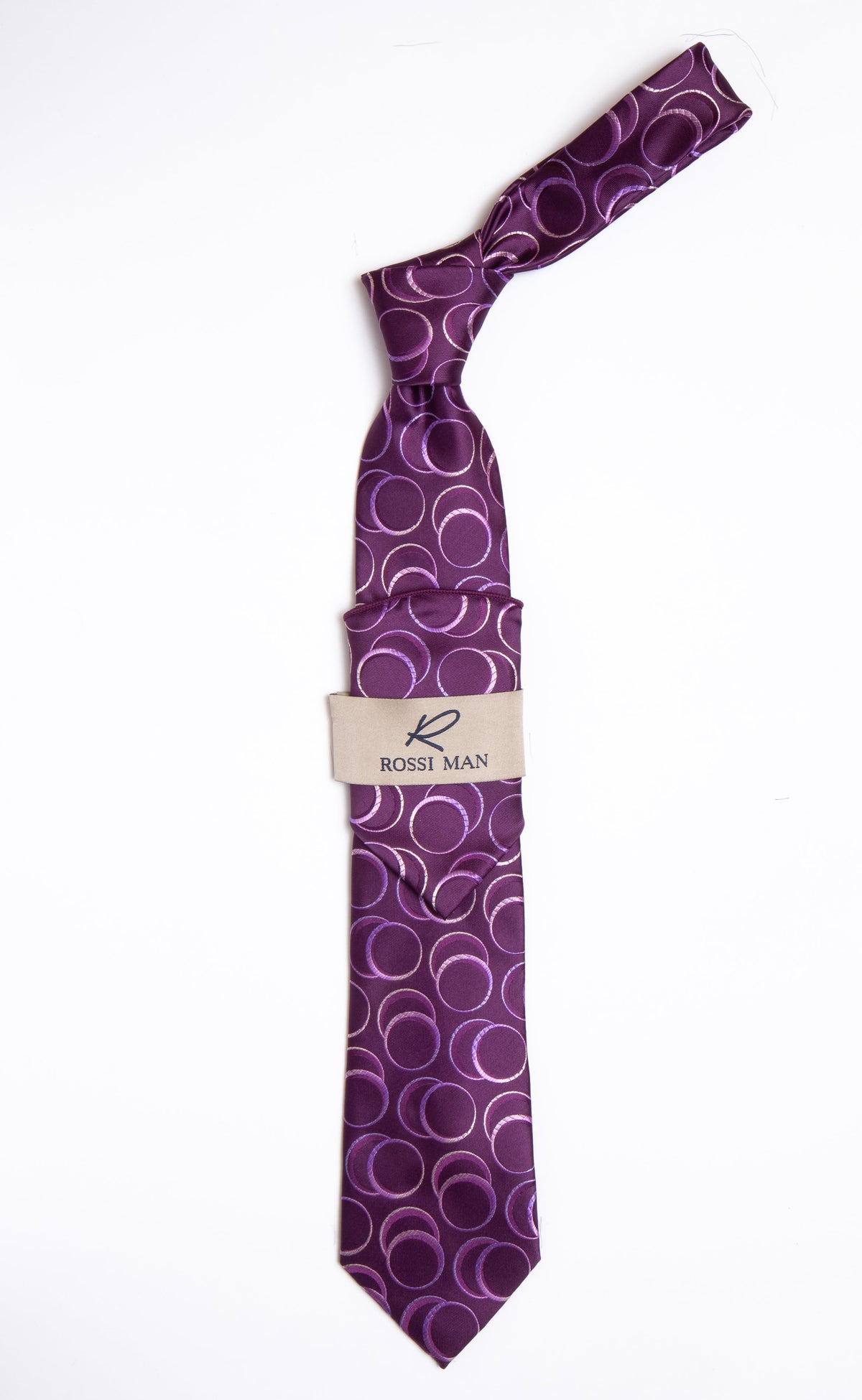 Rossi Man Tie and Pocket Round RMR464-3