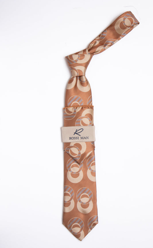 Rossi Man Tie and Pocket Round RMR465-3