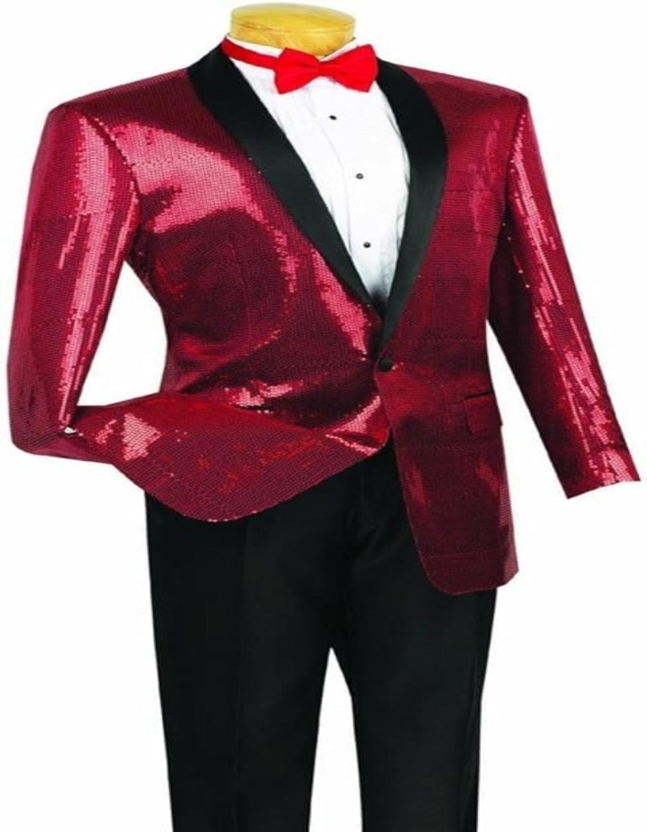 Mens Gold Sequin Tuxedo Blazer - Men's Tuxedo USA