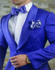 Blue Prom Suit For Men - Blue Homecoming Tuxedo  - Royal Blue - Men's Tuxedo USA