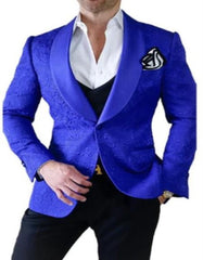 Blue Prom Suit For Men - Blue Homecoming Tuxedo  - Royal Blue - Men's Tuxedo USA