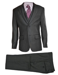 SD040-5Pc Gray - Poly - Men's Tuxedo USA