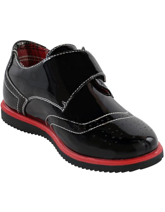 Little Boys and Toddler Dress Shoes in  Black - Men's Tuxedo USA