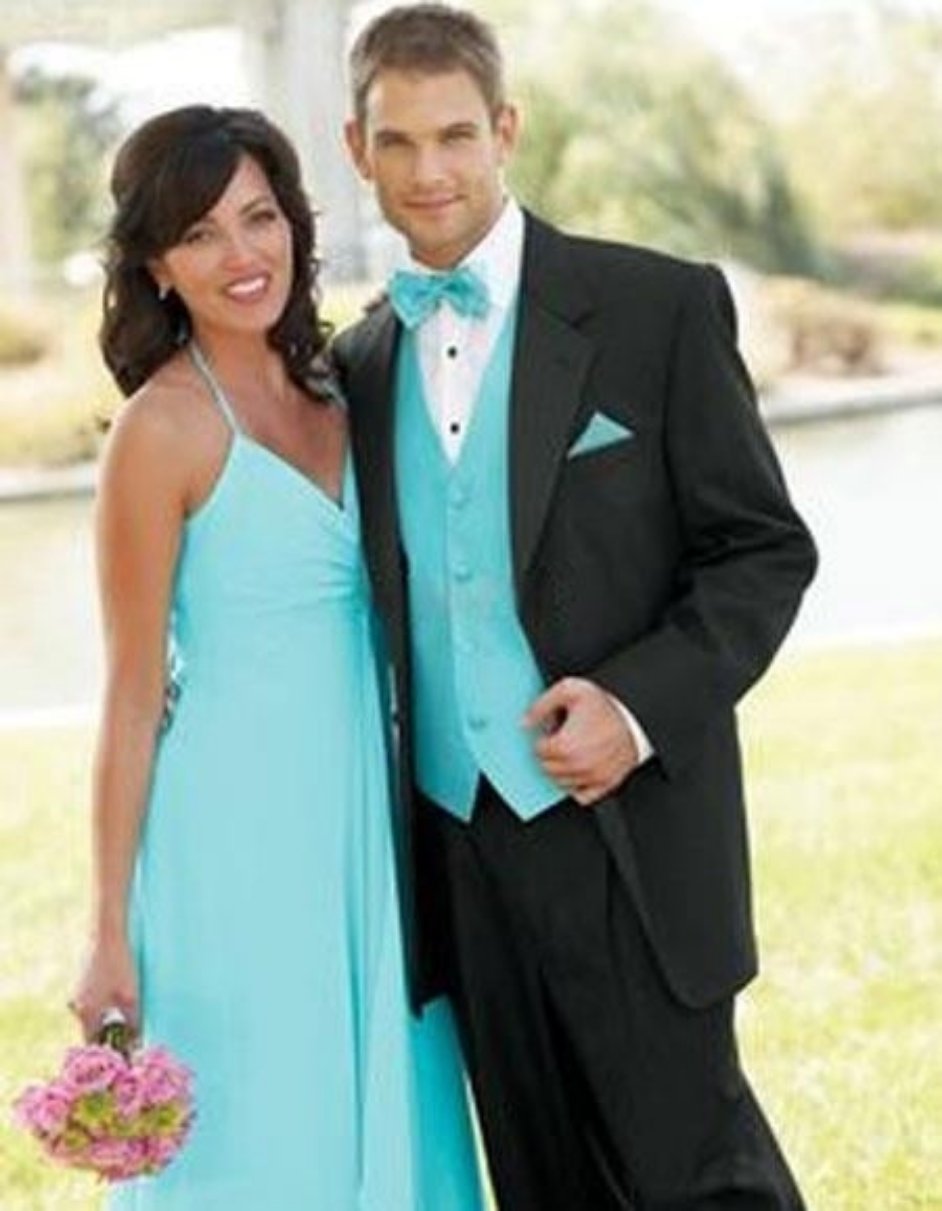 Teal Blue Fashion Tuxedo For Men - Men's Tuxedo USA