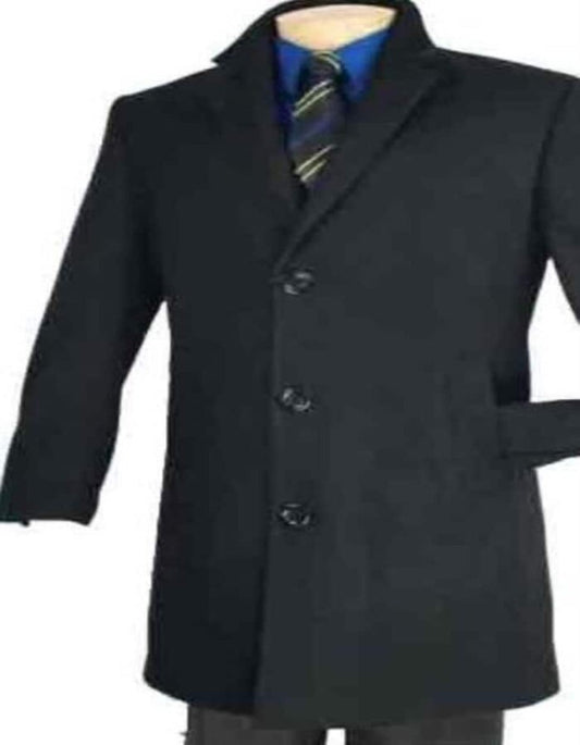 Mens Overcoat - Topcoat For Men - Winter Fabric - men's Slim Fit 1930s Overcoat - Men's Tuxedo USA