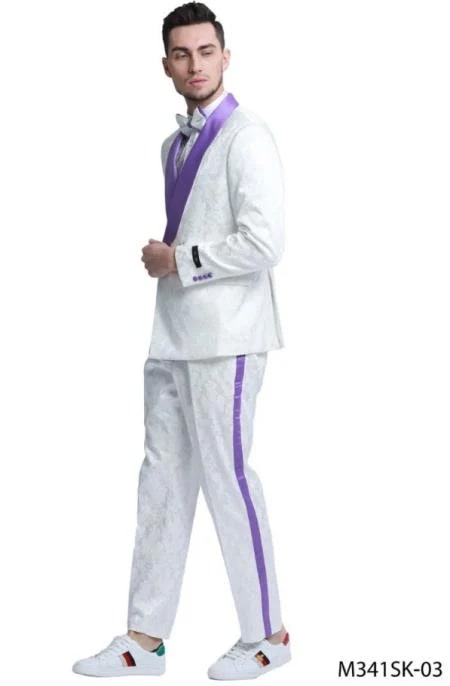 Purple Prom Suit - Purple Prom Outfit -Purple Prom & Wedding  Tuxedo - Men's Tuxedo USA