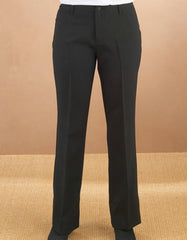 Mens Flat Front Slim Fit Tuxedo Pant in Black - Men's Tuxedo USA