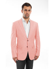 Mens 2 button Coral Peak Linen Blazer - Men's Tuxedo USA