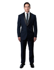 Modern Navy Shawl Tuxedo - Men's Tuxedo USA