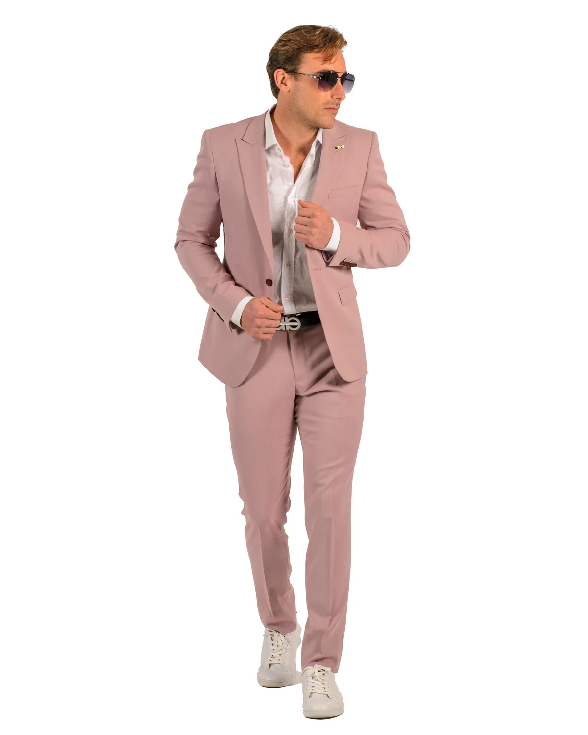 Blush Color Suit For Men - Mauve Suit - Wedding  Slim Fit Suit - Men's Tuxedo USA