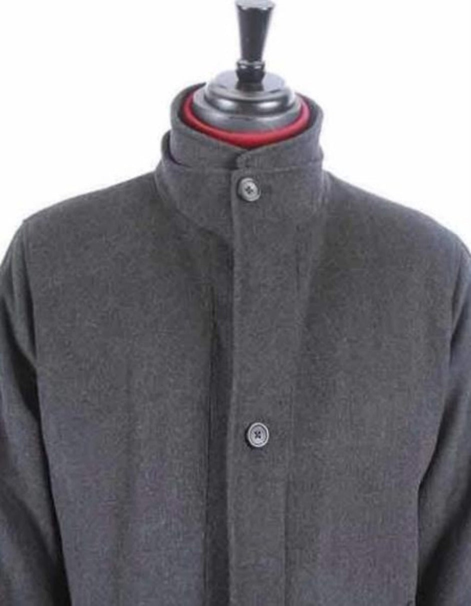 Mens Overcoat - Topcoat For Men - Winter Fabric - men's Fully lined classic fit 1930s Overcoat - Men's Tuxedo USA