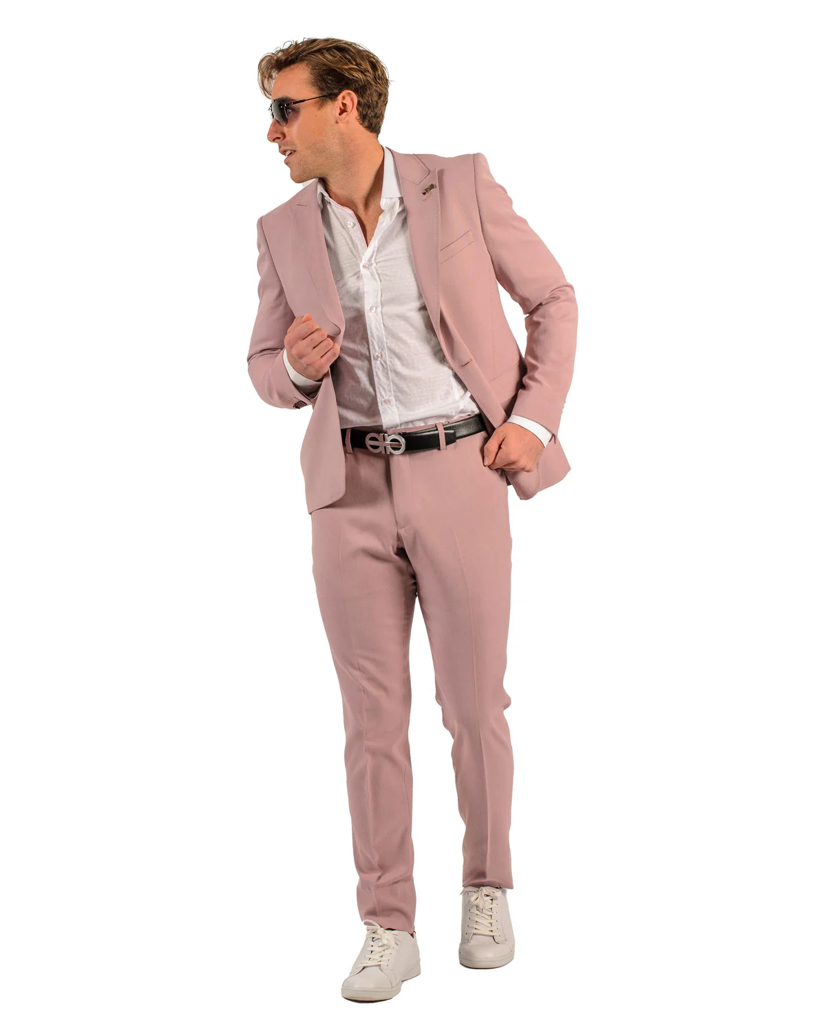 Blush Color Suit For Men - Mauve Suit - Wedding  Slim Fit Suit - Men's Tuxedo USA