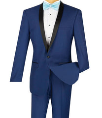 Online Tuxedo Rental -  Different Tuxedo Colors Styles - Classic  1 Button Tuxedo in 8 Colors - Men's Tuxedo USA